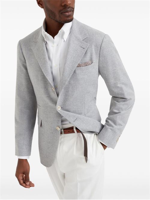 Single-breasted wool blazer BRUNELLO CUCINELLI | MN4857BTDC015